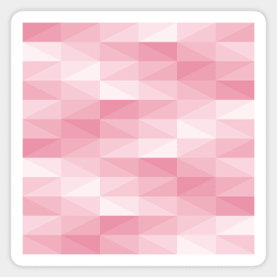 Messy pink arrows tiles background Sticker